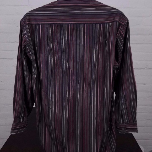 ERMENEGILDO ZEGNA Mens Long Sleeve 100%cotton Sz L - Picture 3 of 5